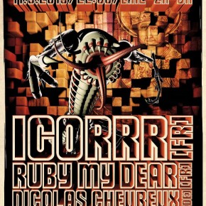 11.05.2013 | AUDITORY CORTEX 2: Igorrr (FR) | Ruby My Dear (FR) Somtek (CH) u.v.m