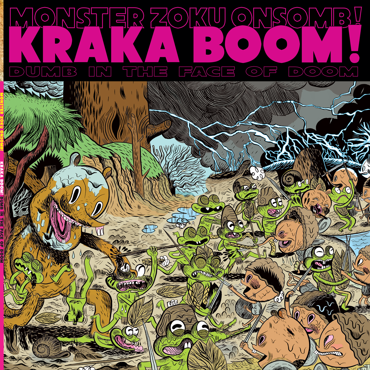 Monster Zoku Onsomb! (MZO!) - KRAKA BOOM! .. Dumb In The Face Of Doom. - cover